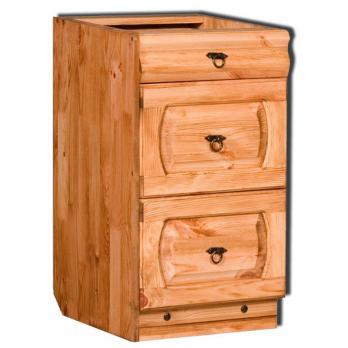 Шкаф-стол с 3-мя ящиками (450 мм) Викинг GL (с метабоксами) №2