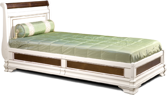 Кровать одинарная СКМ-002-30